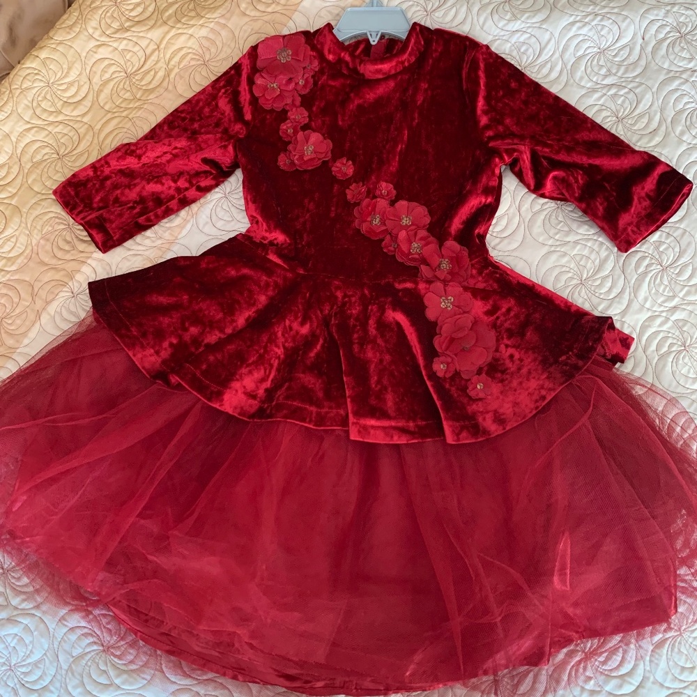 Disney girls holiday dress